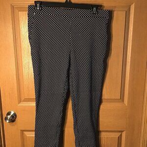 Jones New York Polka Dot Ankle Pants